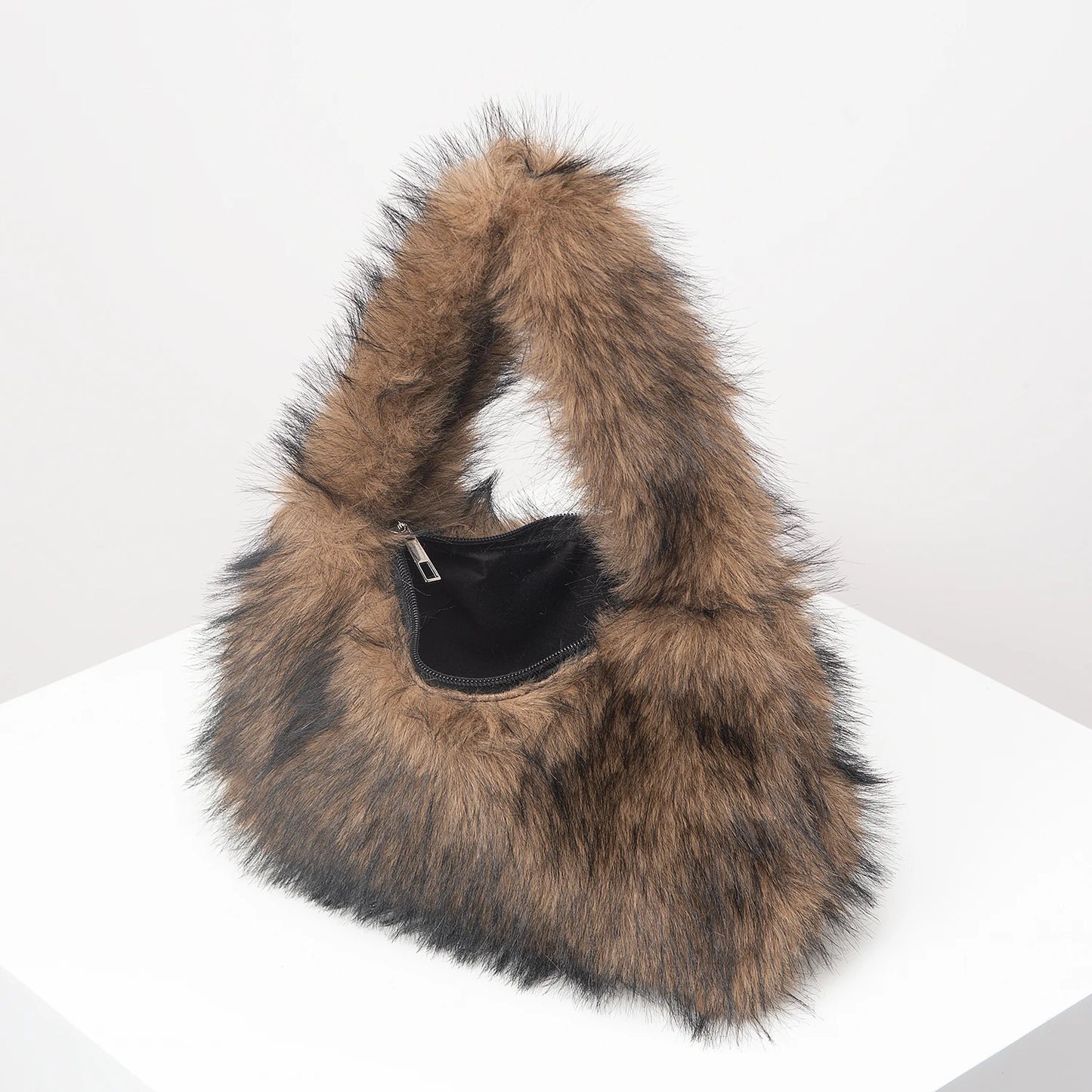 Signature Fur Hobo Bag