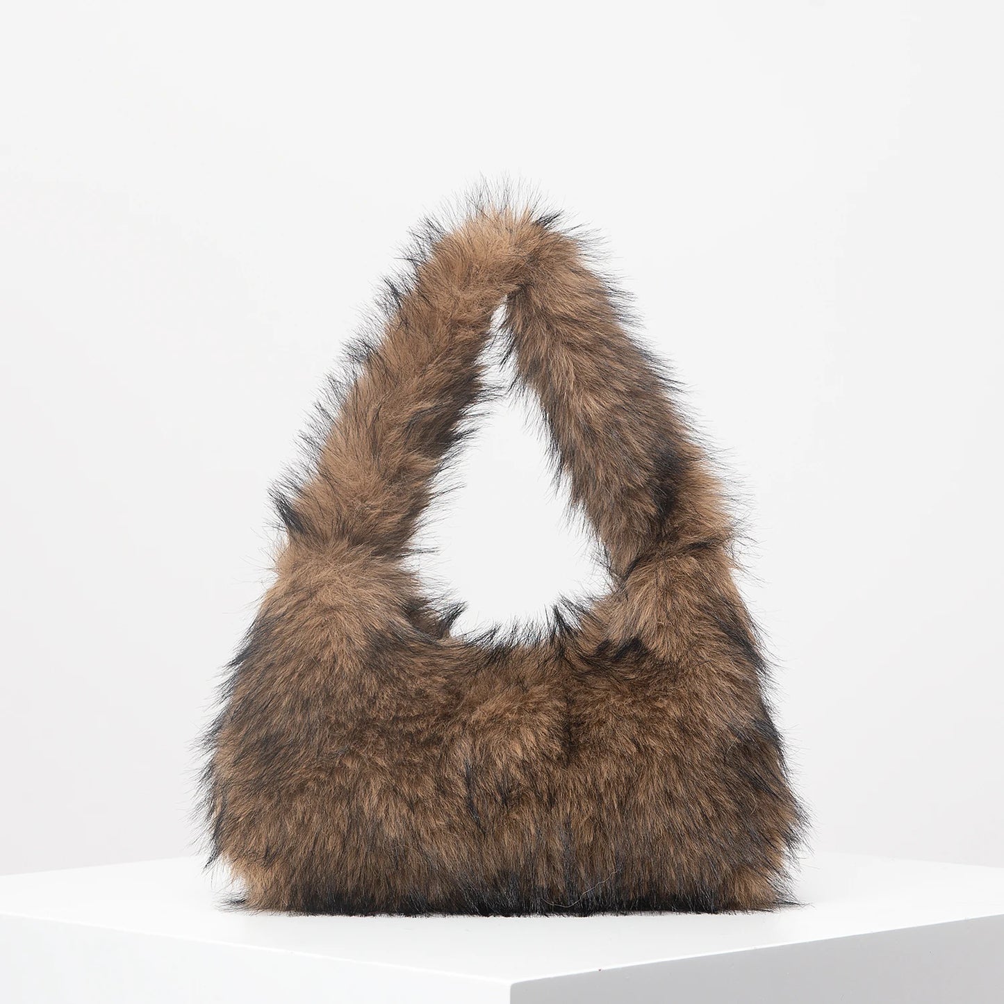 Signature Fur Hobo Bag