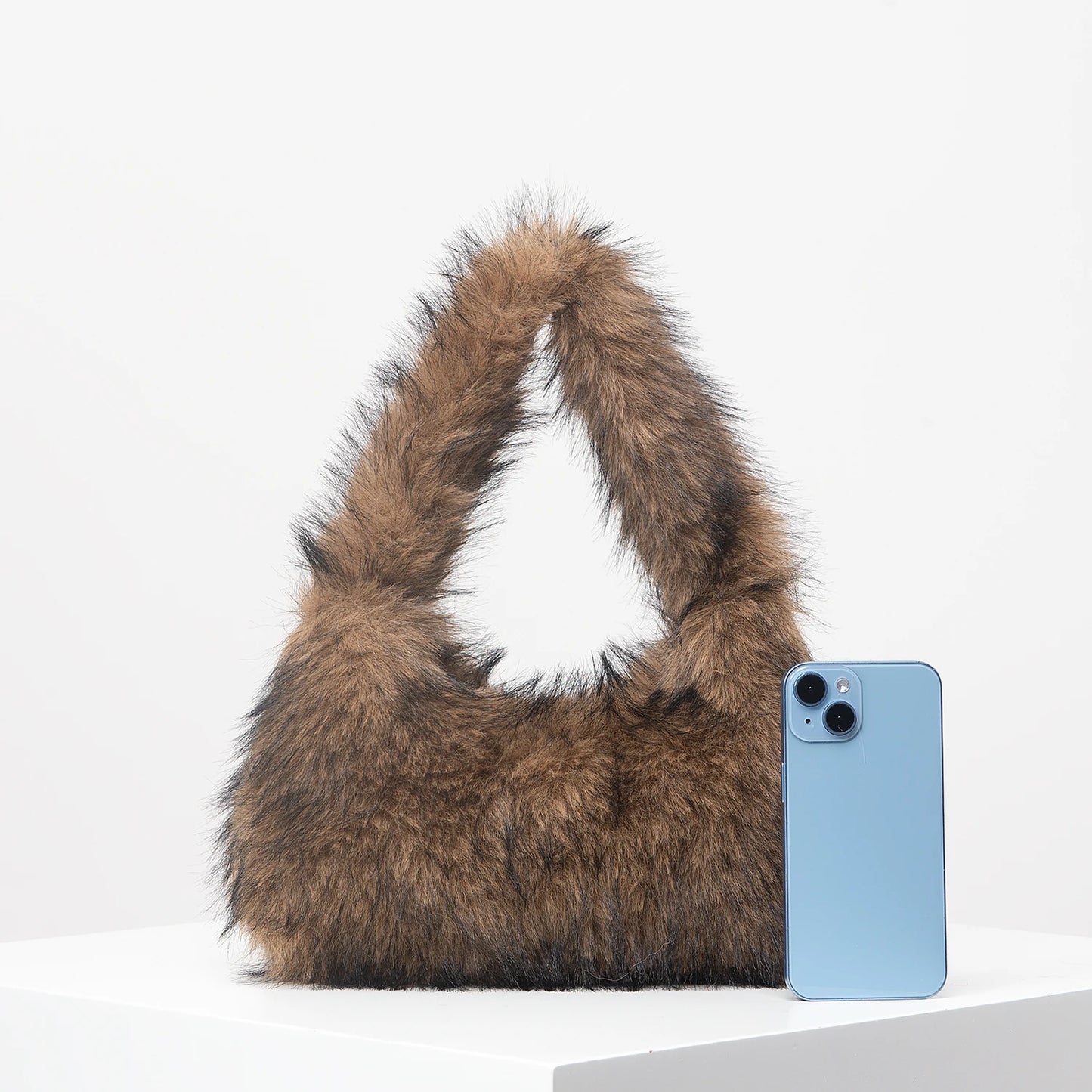 Signature Fur Hobo Bag